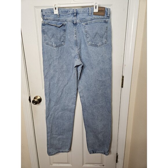 Wrangler Rugged Wear Jeans Mens 38x34 Relaxed Fit Straight Leg Workwear - Picture 5 of 8